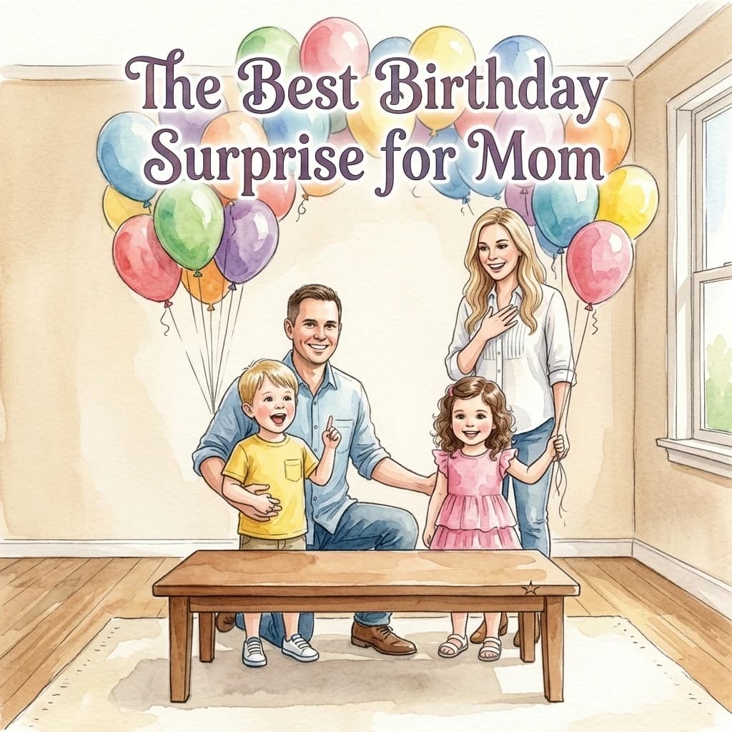 The Best Birthday Surprise for Mom