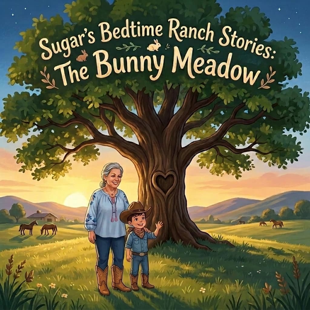 Personalized Lullaby storybook: Sugar's Bedtime Ranch Stories: The Bunny Meadow