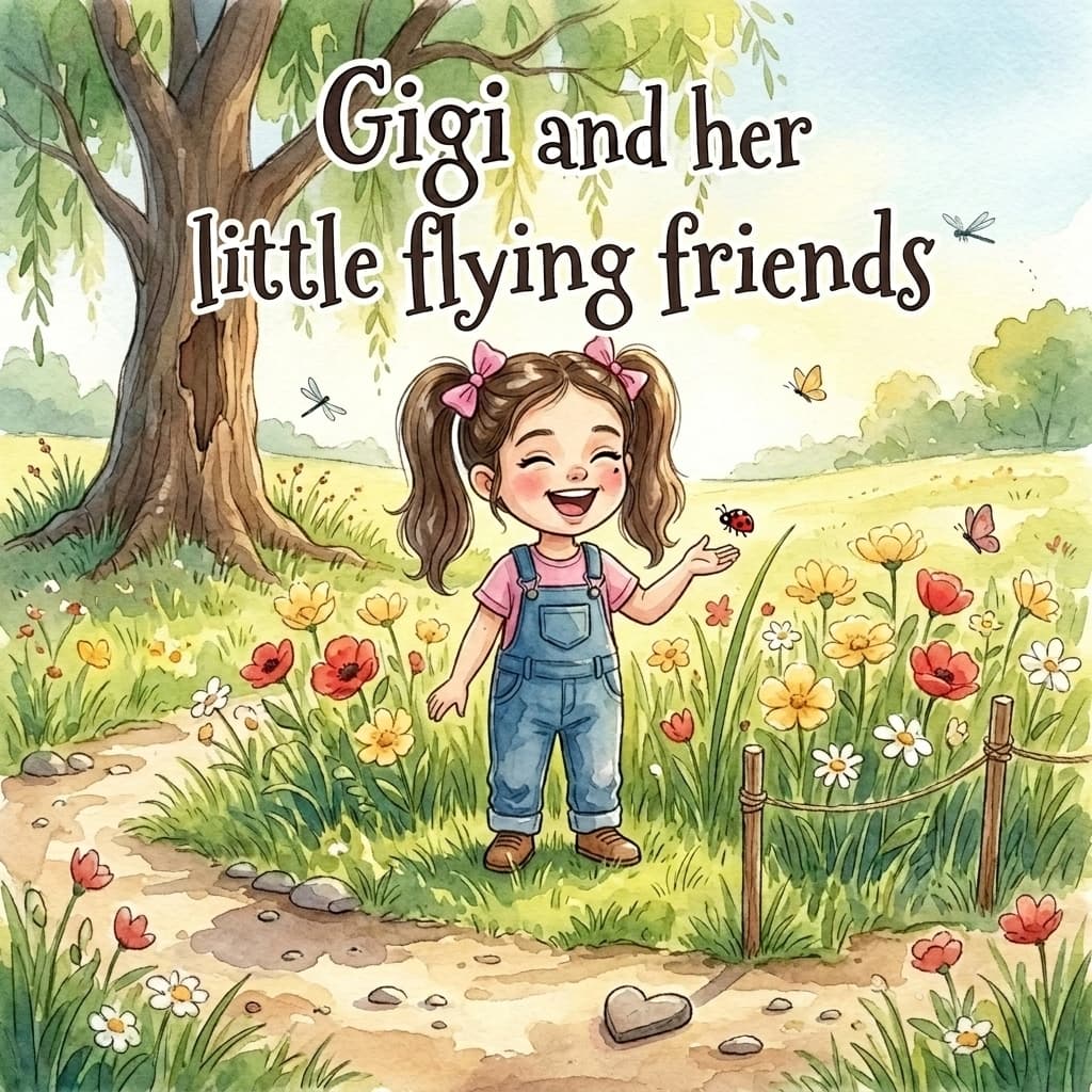 Personalized Lullaby storybook: Gigi and the Little Ladybug